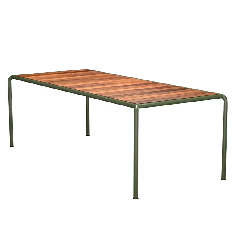 AVANTI Esstisch 222x98 cm Esche/Olivgrün von Houe – Produktfoto