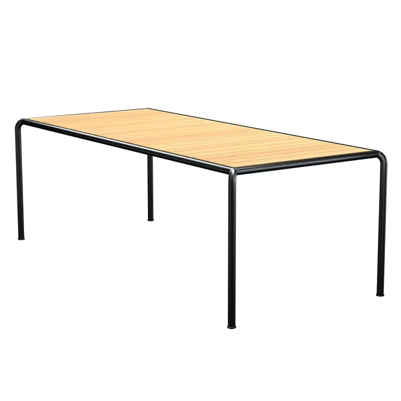 AVANTI Esstisch 222x98 cm Kiefer/Schwarz von Houe – Produktfoto