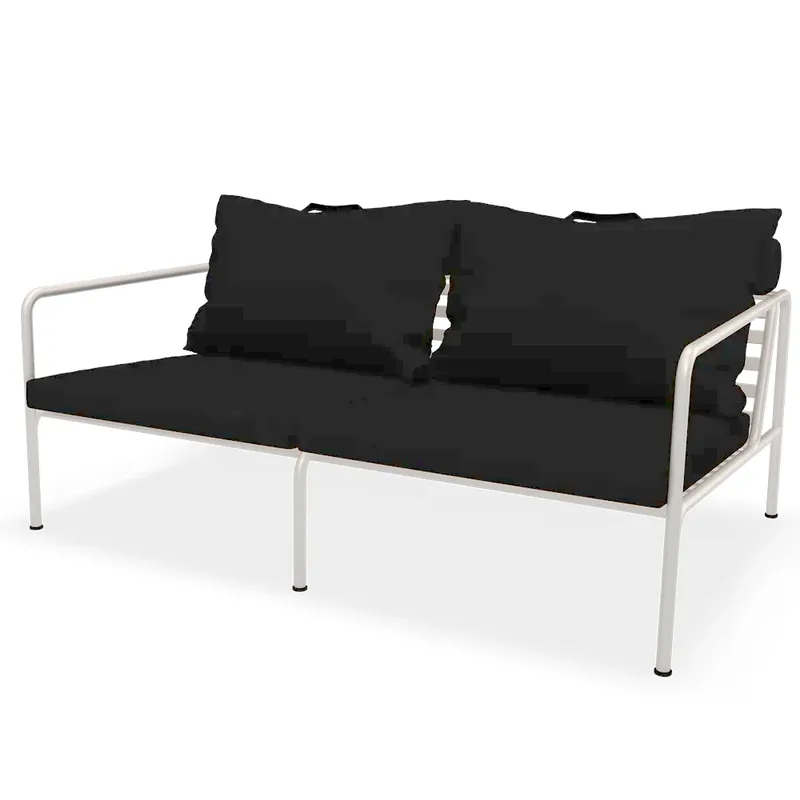 Avon 2 Sitzer Sofa Charcoal/Weiß von Houe – Produktfoto