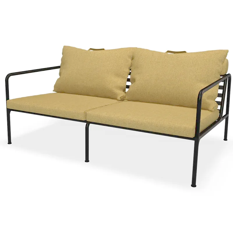 Avon 2 Sitzer Sofa Dijon/Schwarz by Houe – product photo