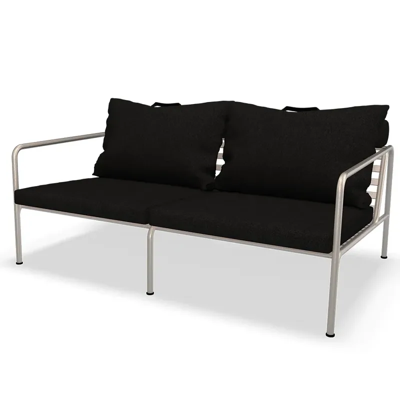 Avon 2 Sitzer Sofa Dunkelgrau/Weiß fra Houe – produktbillede