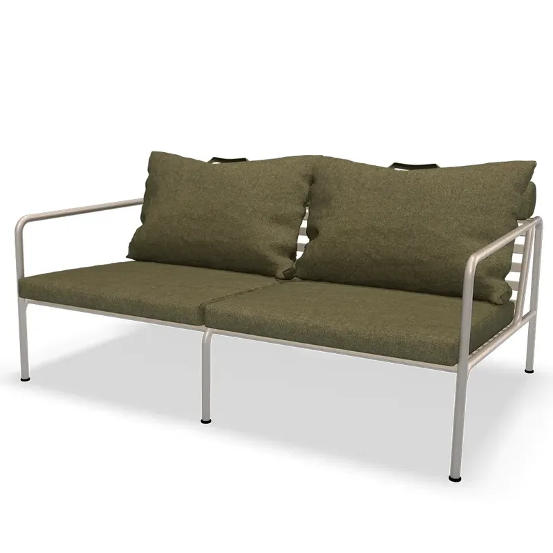 Avon 2 Sitzer Sofa Moos/Weiß by Houe – product photo