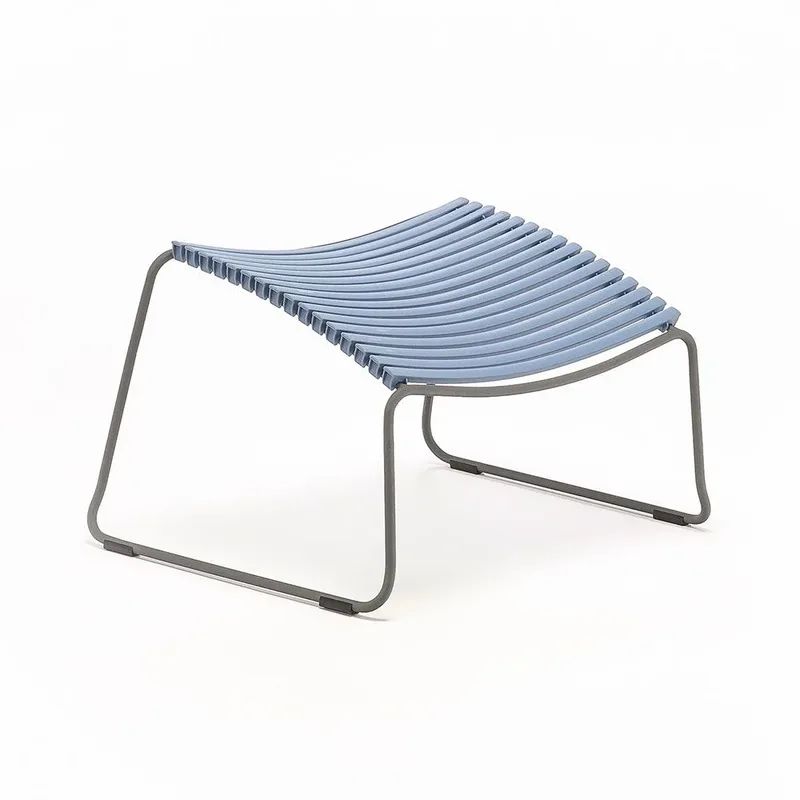Click Fußhocker taubenblau von Houe – Produktfoto