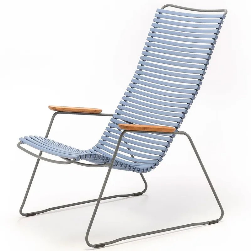 Click Lounge Chair taubenblau von Houe – Produktfoto