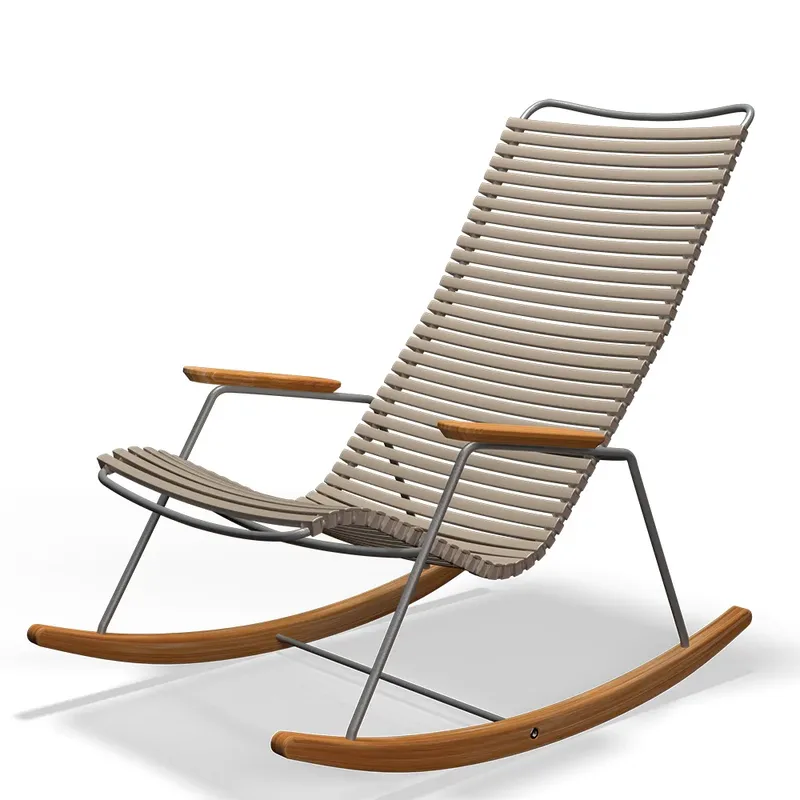 CLICK Schaukelstuhl beige von Houe – Produktfoto