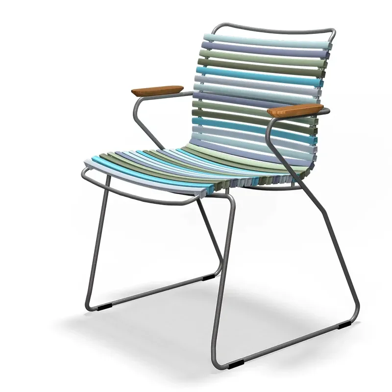 Click Sessel mehrfarbig 2 Aluminium von Houe – Produktfoto
