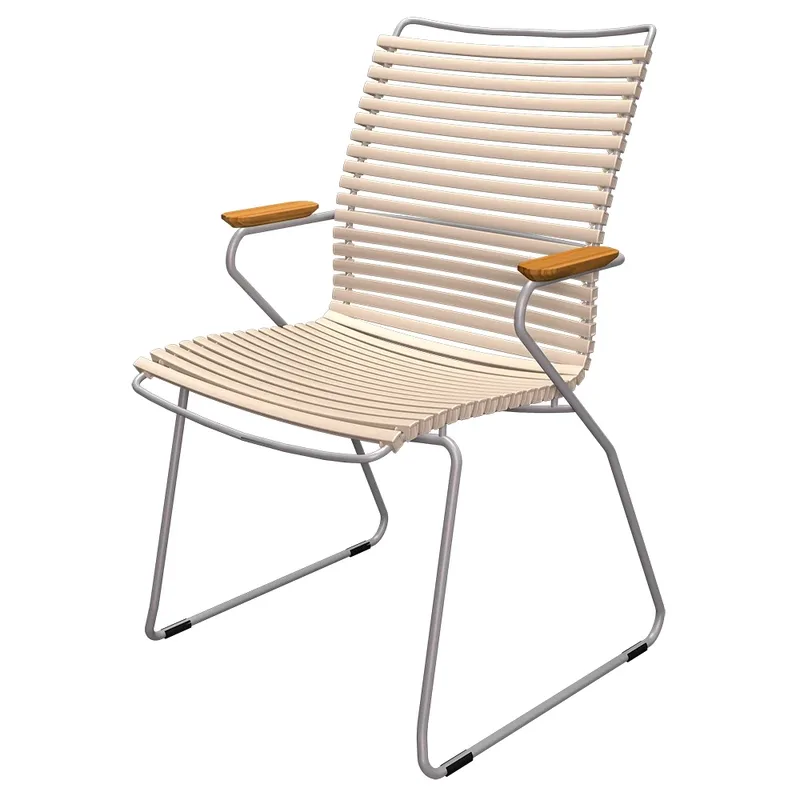 CLICK Sessel mit hoher Rückenlehne, beige von Houe – Produktfoto