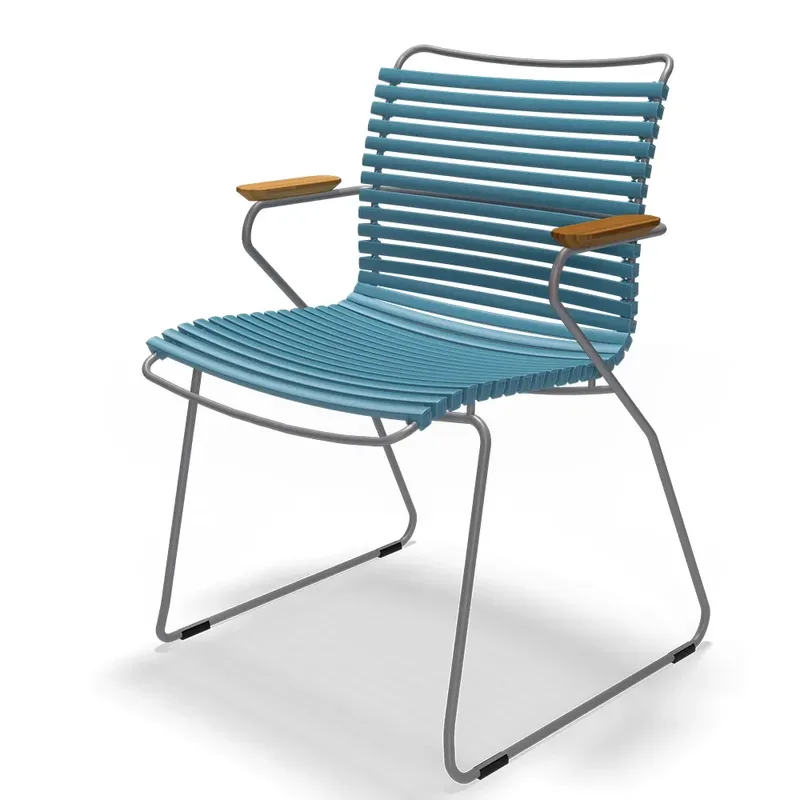 Click Sessel petrol Aluminium von Houe – Produktfoto