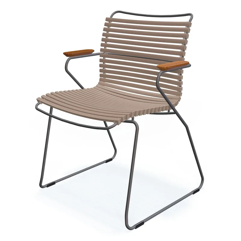 Click Sessel Sand/Bambus von Houe – Produktfoto