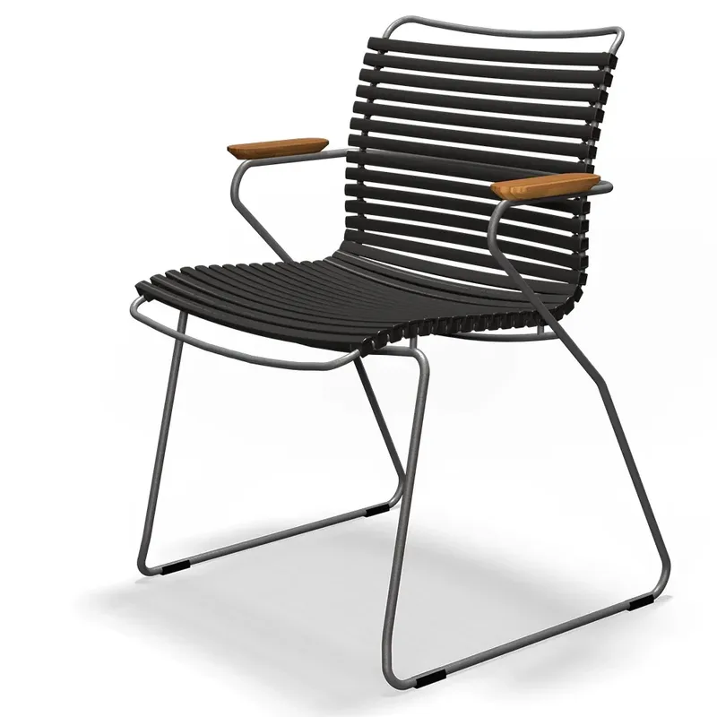 Click Sessel schwarz Aluminium von Houe – Produktfoto