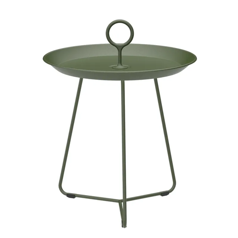 EYELET Beistelltisch Ø45 cm Olive Green von Houe – Produktfoto