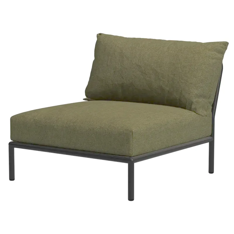 Level 2 Sessel Leaf/Dunkelgrau von Houe – Produktfoto