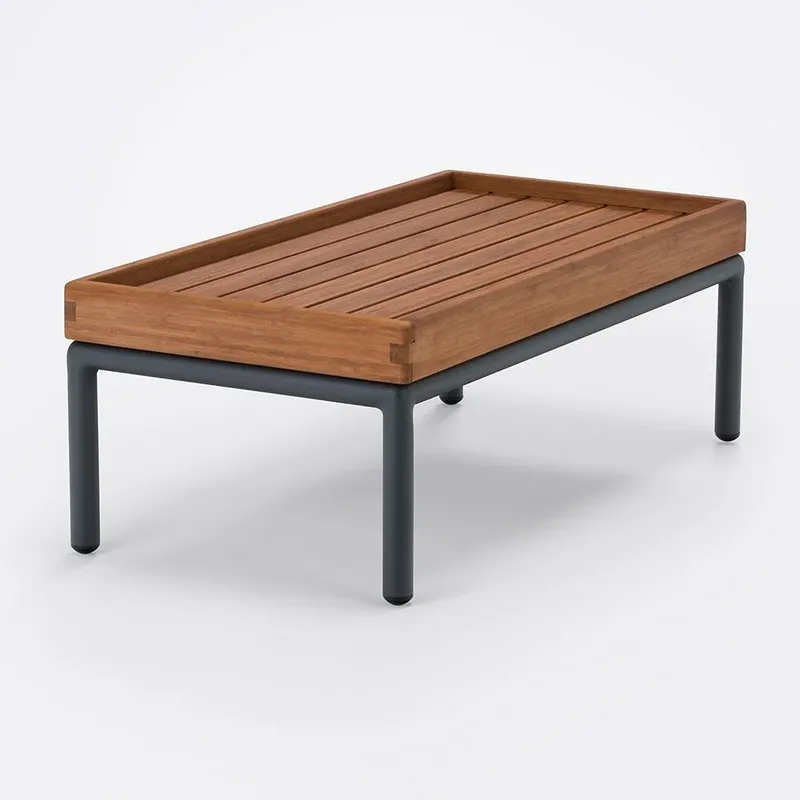 Level Couchtisch 41x81 cm Grau Aluminium de Houe – photo du produit