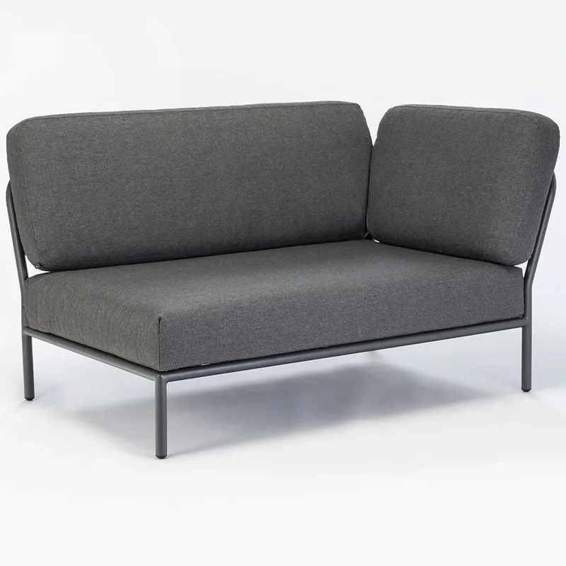 Level Endkappe rechts Grau Aluminium von Houe – Produktfoto