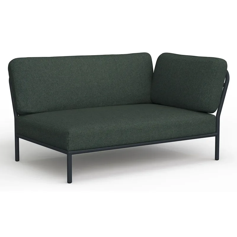 Level lounge sofa alpine heritage rechts ecke aluminium van Houe – productfoto
