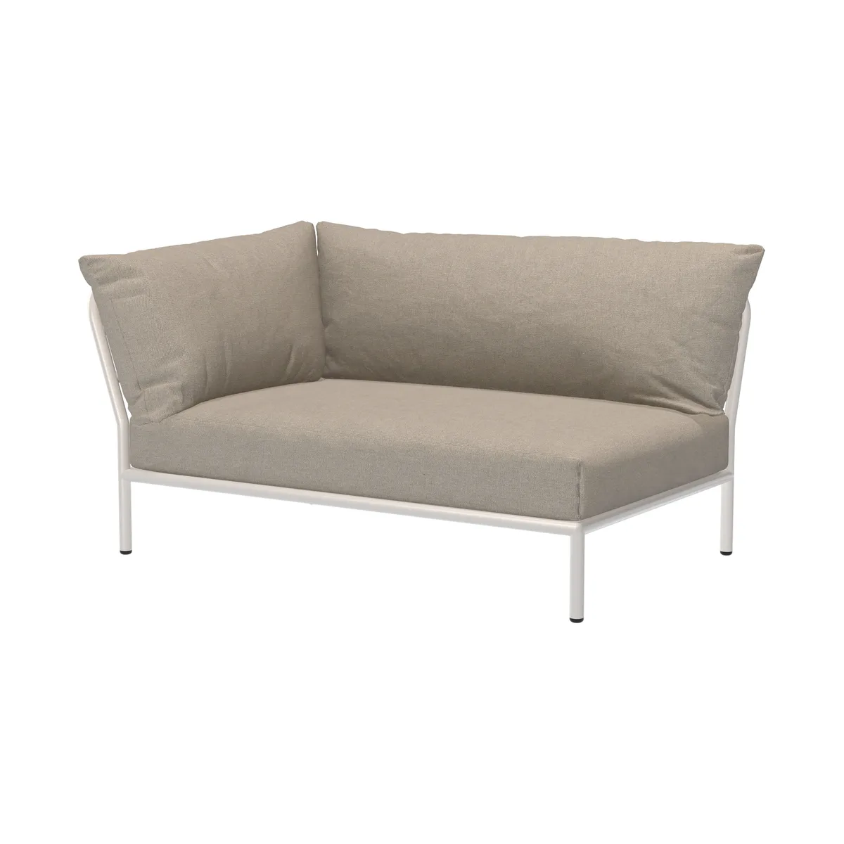 Modulares Gartensofa Level 2 - Beige - Sunbrella Heritage Stoff - Designer Henrik Pedersen by Houe – product photo