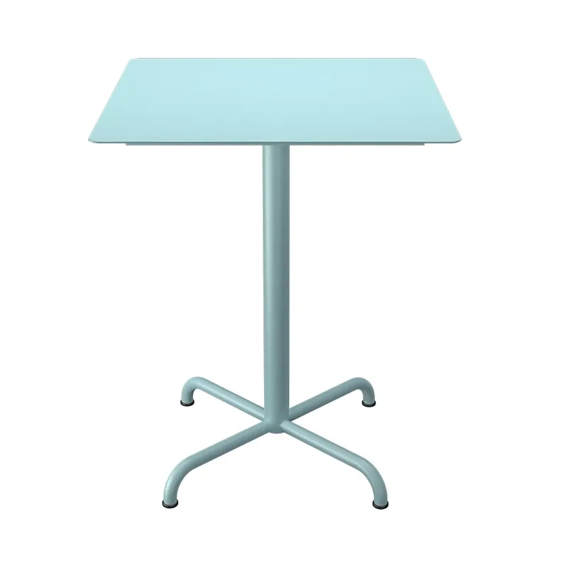 PICO Cafétisch 60x60 cm, Gestell 4 Beine Ice Blue by Houe – product photo