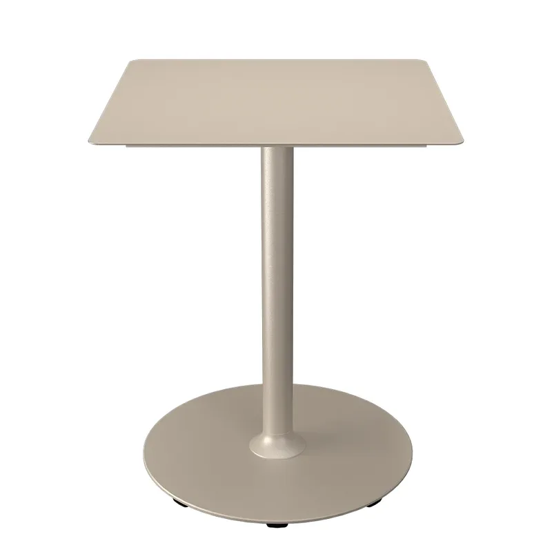 PICO Couchtisch 60x60 cm, runde Basis Beige von Houe – Produktfoto