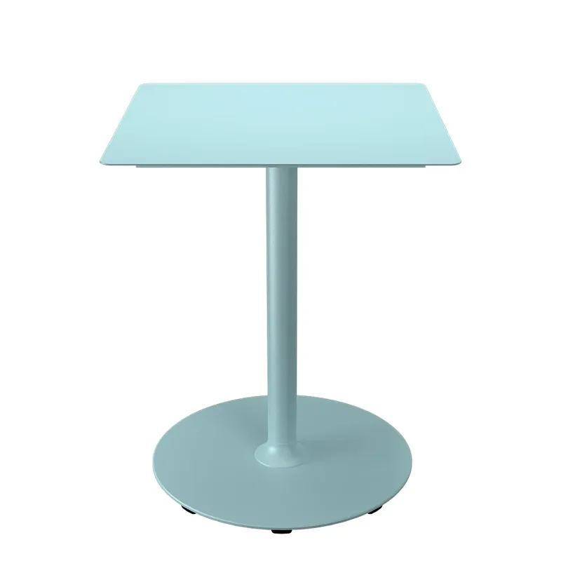 PICO Couchtisch 60x60 cm, runde Basis Ice Bluez van Houe – productfoto