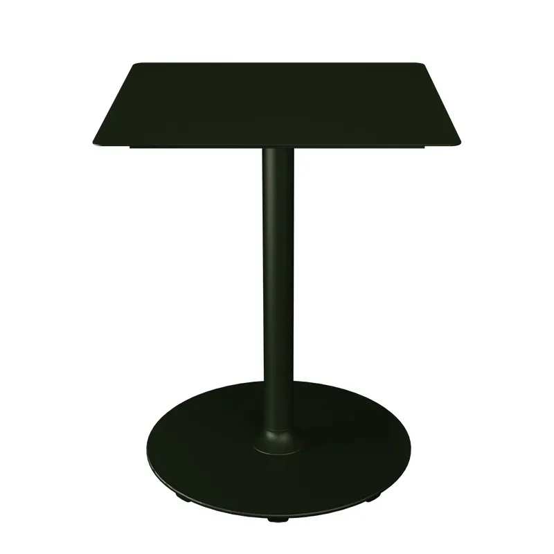 PICO Couchtisch 60x60 cm, runde Basis Olive green von Houe – Produktfoto