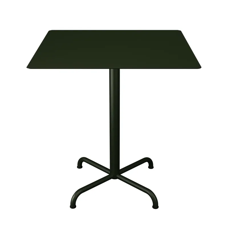 PICO Couchtisch 70x70 cm, Gestell 4 Beine Olive green von Houe – Produktfoto