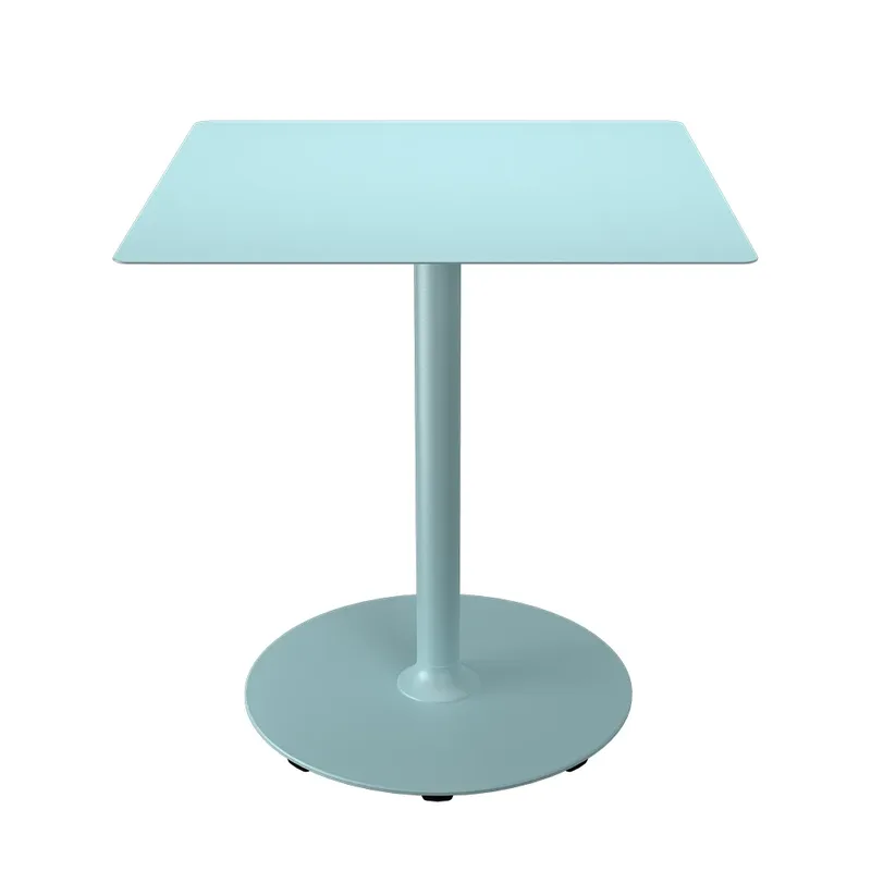 PICO Couchtisch 70x70 cm, runde Basis Ice Blue by Houe – product photo