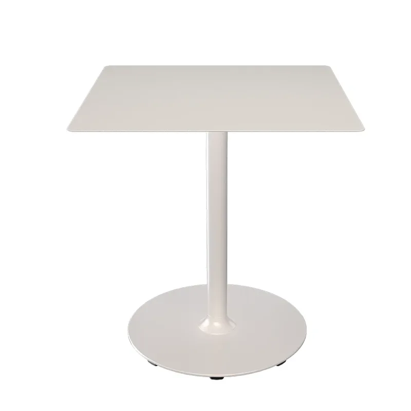PICO Couchtisch 70x70 cm, runde Basis Muted white by Houe – product photo