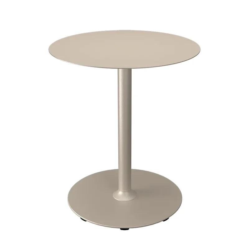 PICO Couchtisch Ø64 cm runder Sockel beige von Houe – Produktfoto