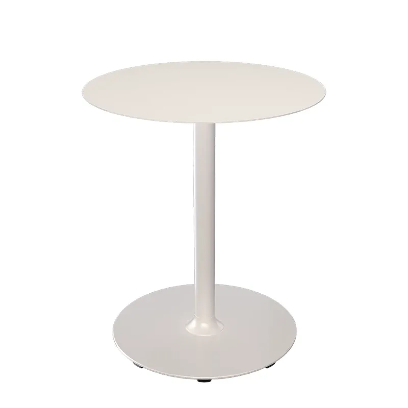 PICO Couchtisch Ø64 cm runder Sockel Muted white by Houe – product photo