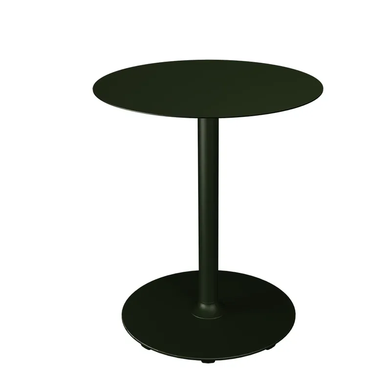 PICO Couchtisch Ø64 cm runder Sockel Olive green van Houe – productfoto