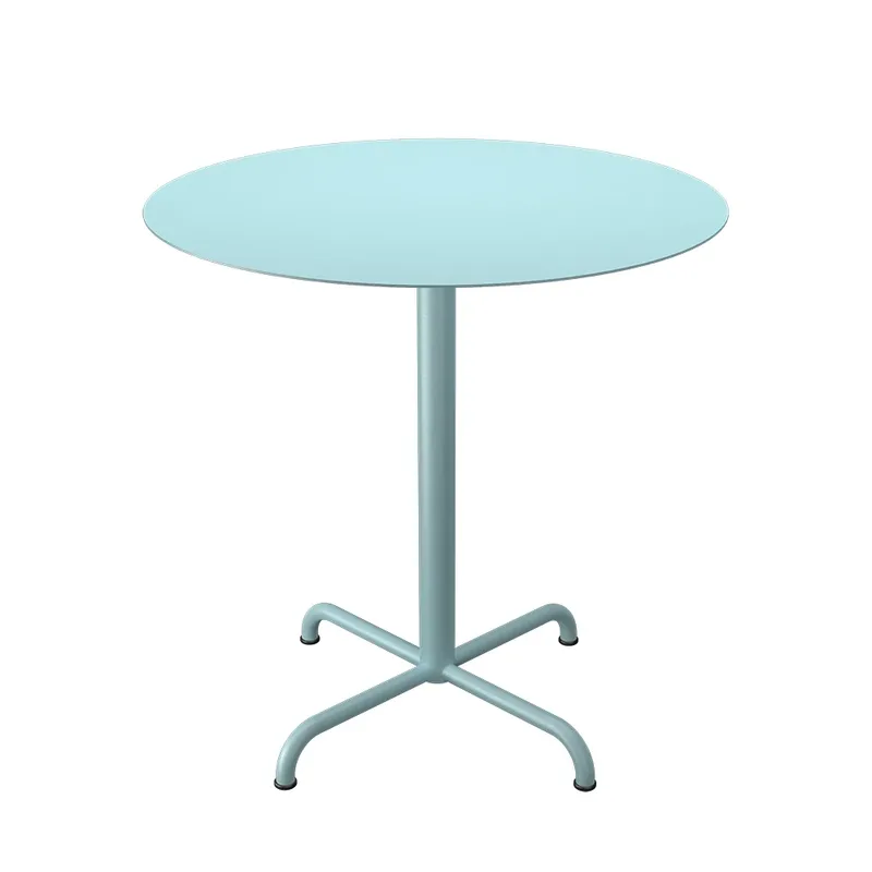 PICO Couchtisch Ø74 cm, 4-Fuß-Gestell Ice Blue von Houe – Produktfoto