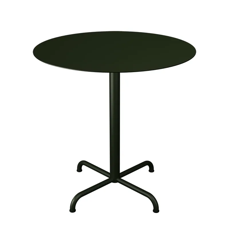 PICO Couchtisch Ø74 cm, 4-Fuß-Gestell Olive green von Houe – Produktfoto