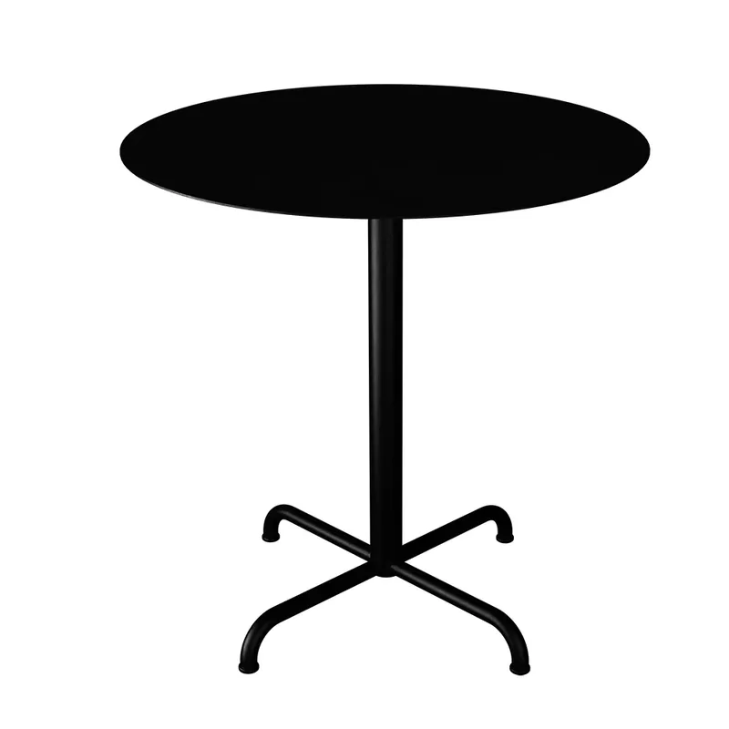 PICO Couchtisch Ø74 cm, 4-Fuß-Gestell Schwarz von Houe – Produktfoto