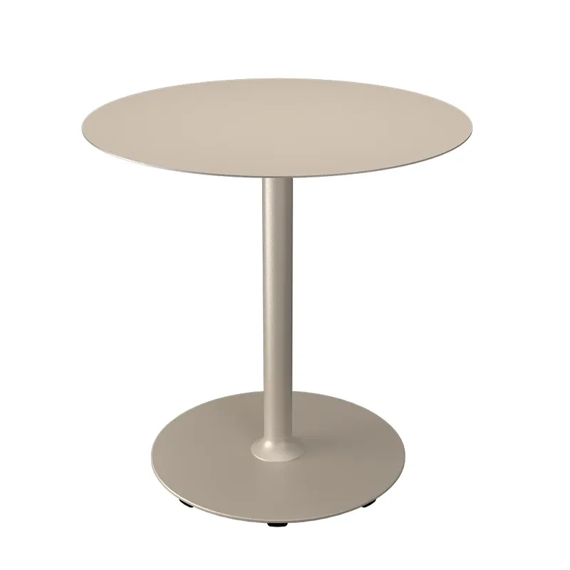 PICO Couchtisch Ø74 cm, runde Basis Beige von Houe – Produktfoto