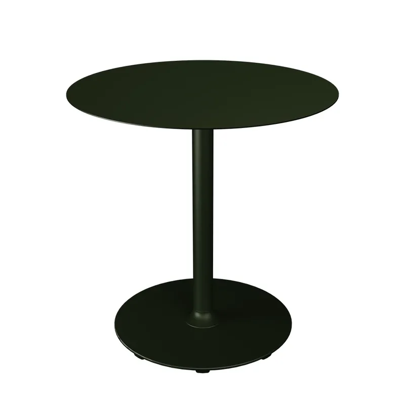 PICO Couchtisch Ø74 cm, runde Basis Olive green by Houe – product photo