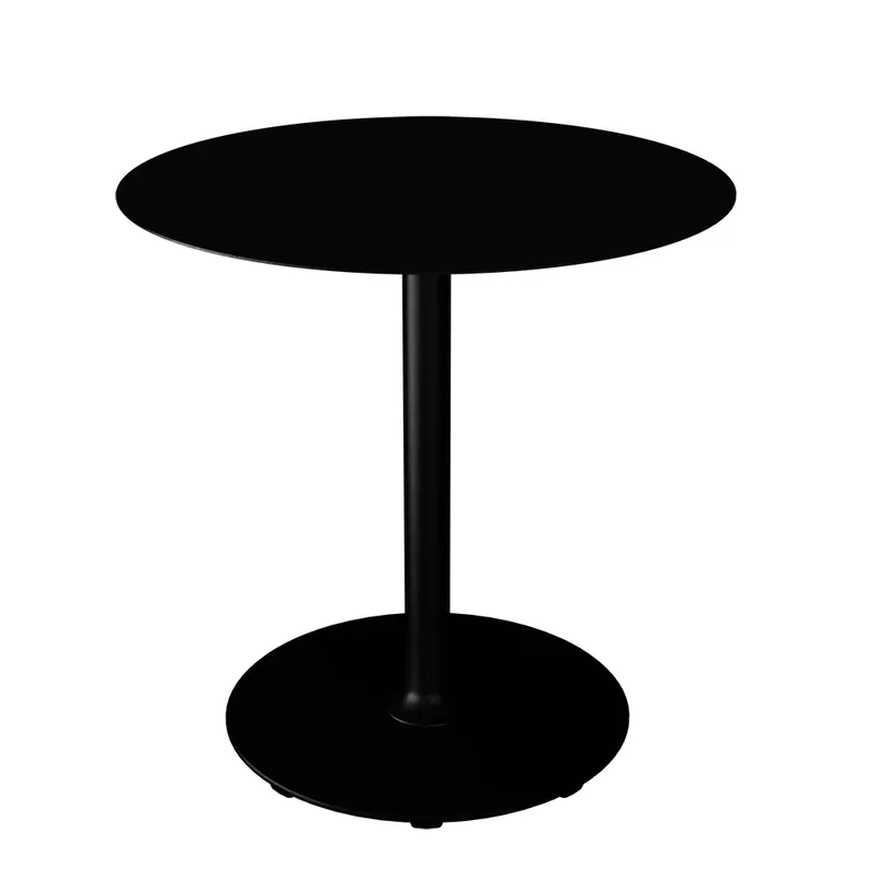 PICO Couchtisch Ø74 cm, runde Basis Schwarz by Houe – product photo