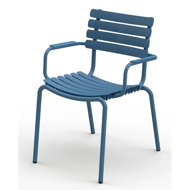 ReCLIPS Esszimmerstuhl Blau/Blau Aluminium by Houe – product photo