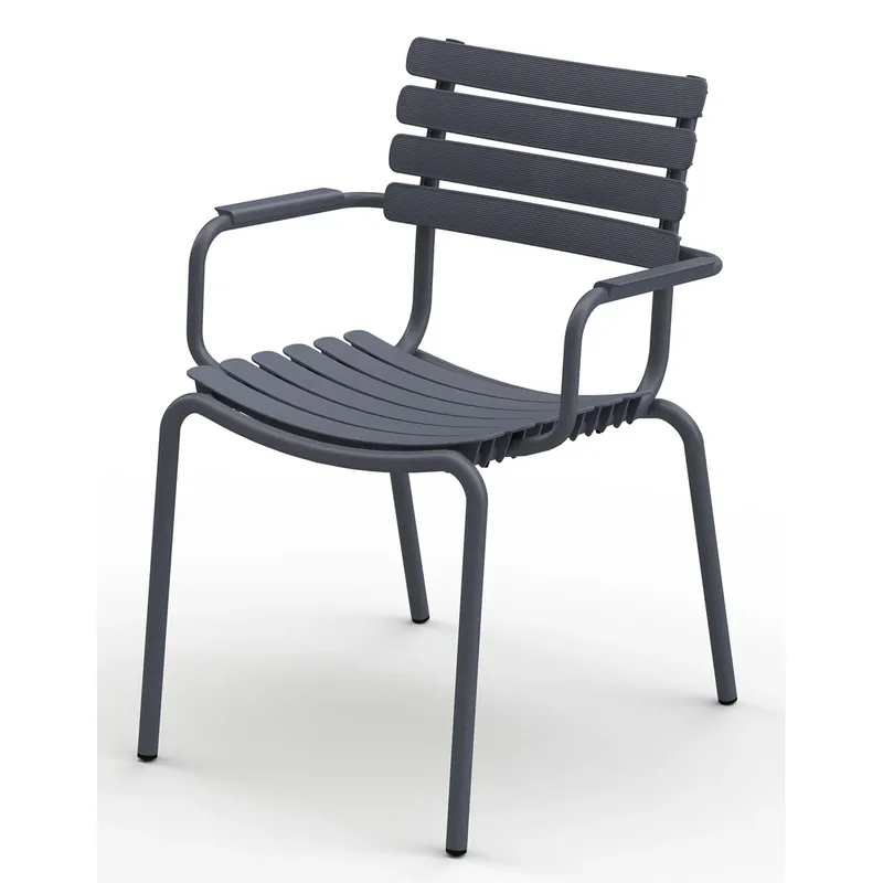 ReCLIPS Esszimmerstuhl Grau/Grau Aluminium by Houe – product photo