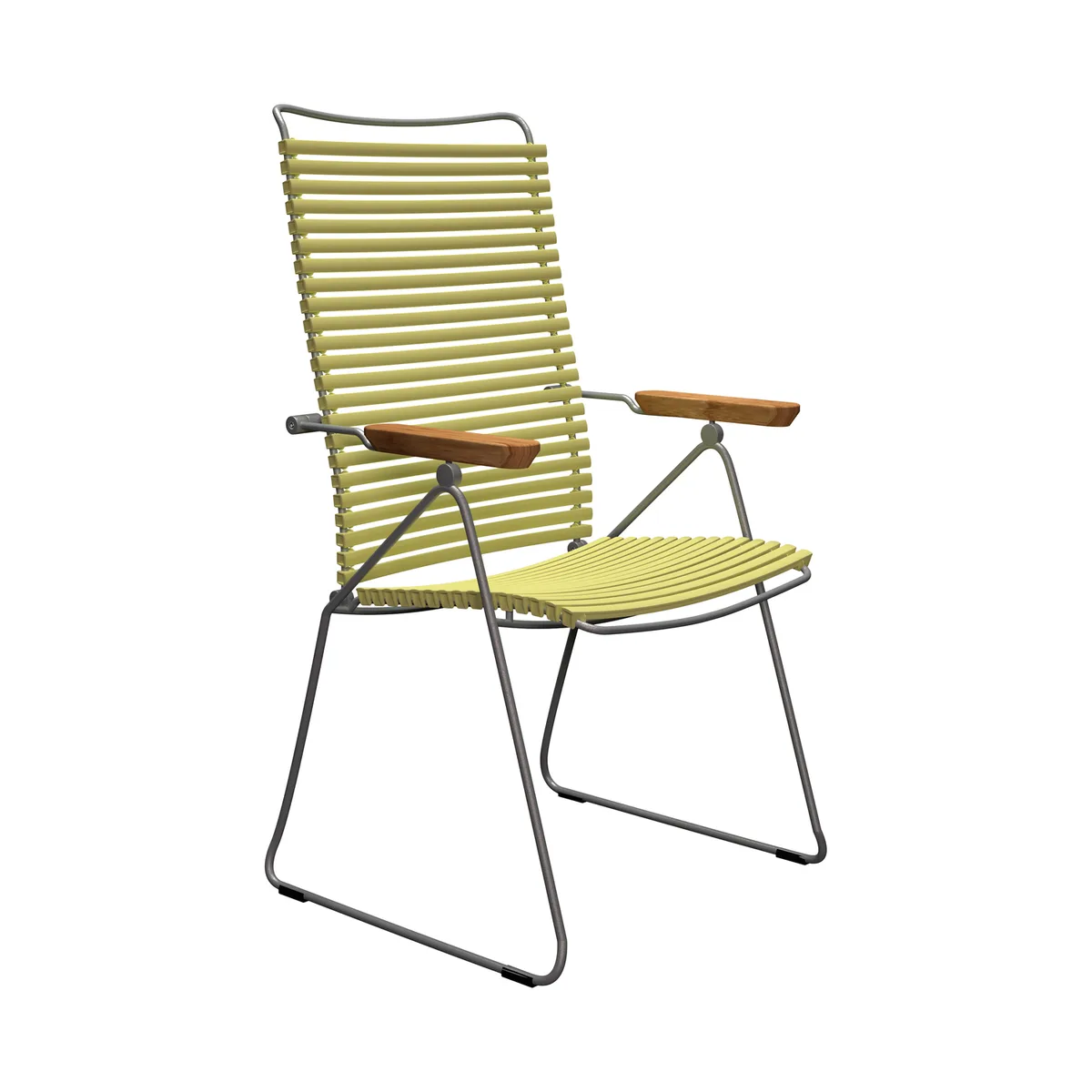 Sessel Click - Gelb - thermolackierter Stahl - Designer Henrik Pedersen by Houe – product photo