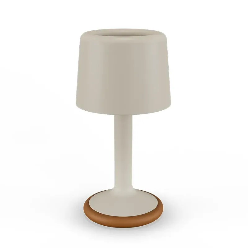 Tragbare Solarzellenlampe Luu Beige by Houe – product photo