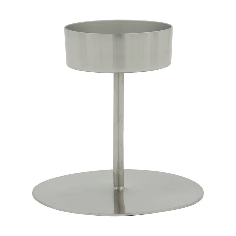 Anit Teelichthalter Silver finish, Ø10,5x10 cm by House Doctor – product photo