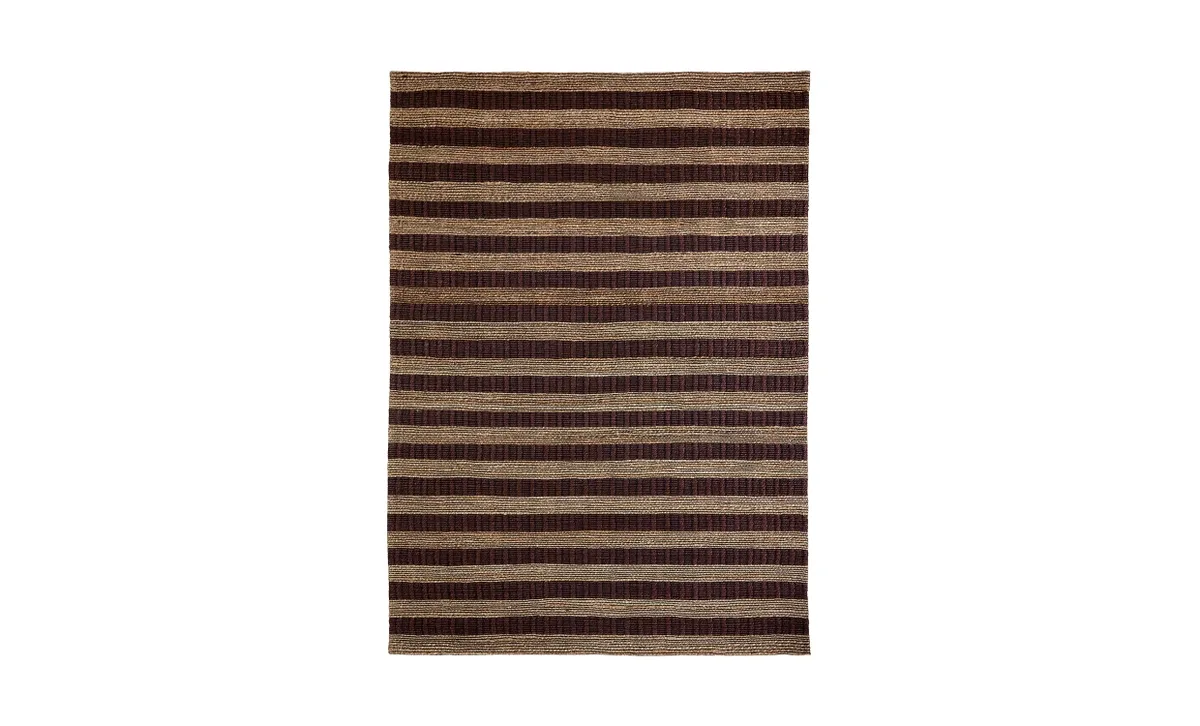 BLOCK 160x230 Matta Brun/Natur fra House Doctor – produktbillede