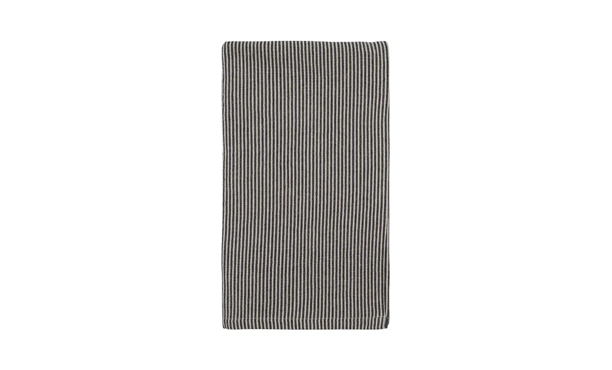 BLOCK Löpare 40x140 Sand/Svart de House Doctor – photo du produit