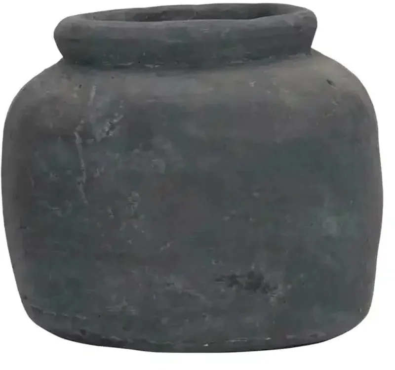 Bloempot Rustik betonlook 19cm by House Doctor in [gid://shopify/Metaobject/301319979343] – product photo