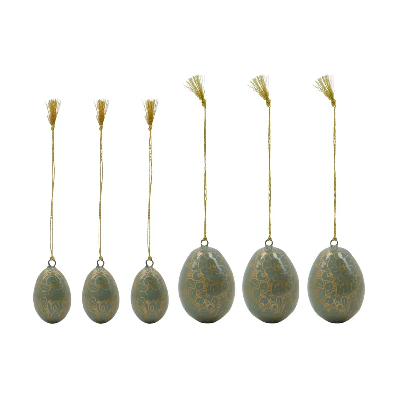 Bloom Osterei 6-teilig Hellblau de House Doctor – photo du produit