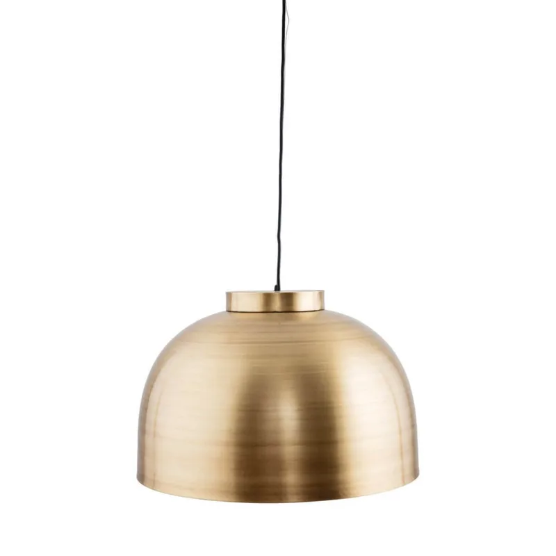Bowl Hanglamp Groot Geelkoper - House Doctor - Woonkamer - Designer - Messing by House Doctor – product photo