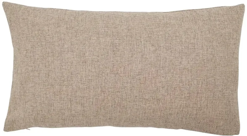 Buitenkussen Nova zandkleurig 30x60cm de House Doctor en [gid://shopify/Metaobject/297300001103] – photo du produit