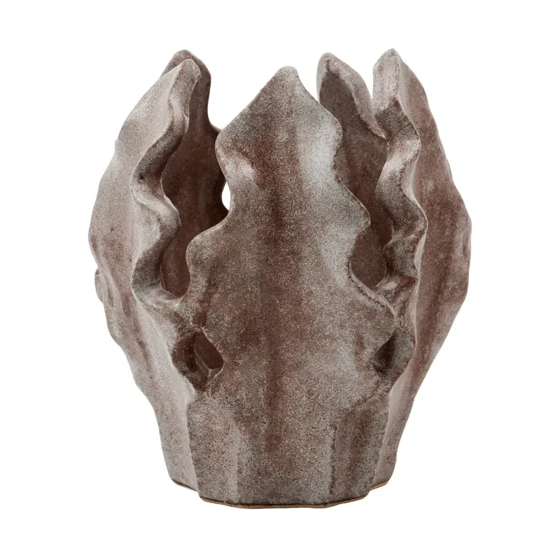 Camden Teelichthalter Mokabraun, Ø14x17 cm de House Doctor – photo du produit