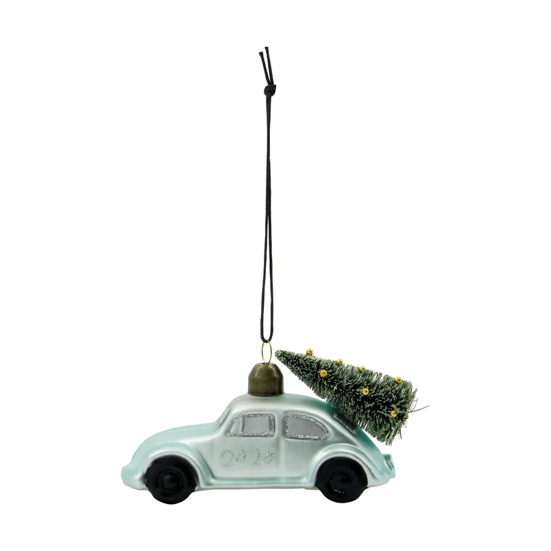 Car Weihnachtsschmuck Hellblau, 2026 de House Doctor – photo du produit