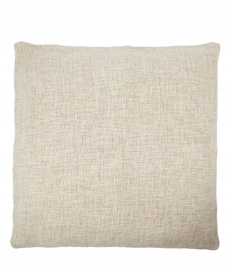 Decoratieve kussenhoes Adah 60x60 cm, naturel/wit van House Doctor in Beige – productfoto